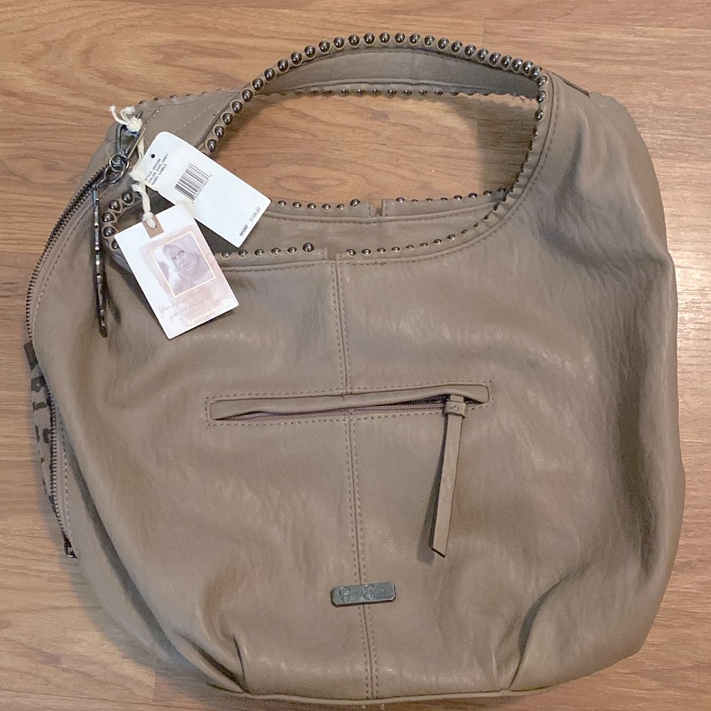 Jessica Simpson Camile purse in Earl Grey